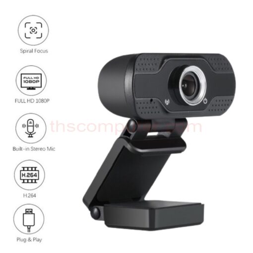 Webcam Máy Tinh,Full HD 1080p720p,Có Mic Siêu Nét Dùng Cho PC Laptop,Chuyên Dụng Học Zoom 2